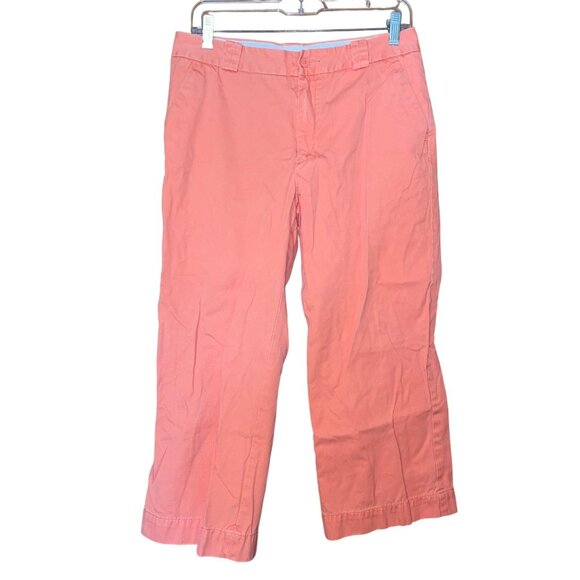 Gap Womens Coral Pants Classic Fit Size 10R With Pockets & Button-Zip Closure - Picture 1 of 7
